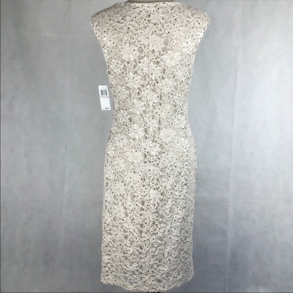✅Connected Lace Sequined Sheath Dress NWT - Picture 4 of 8